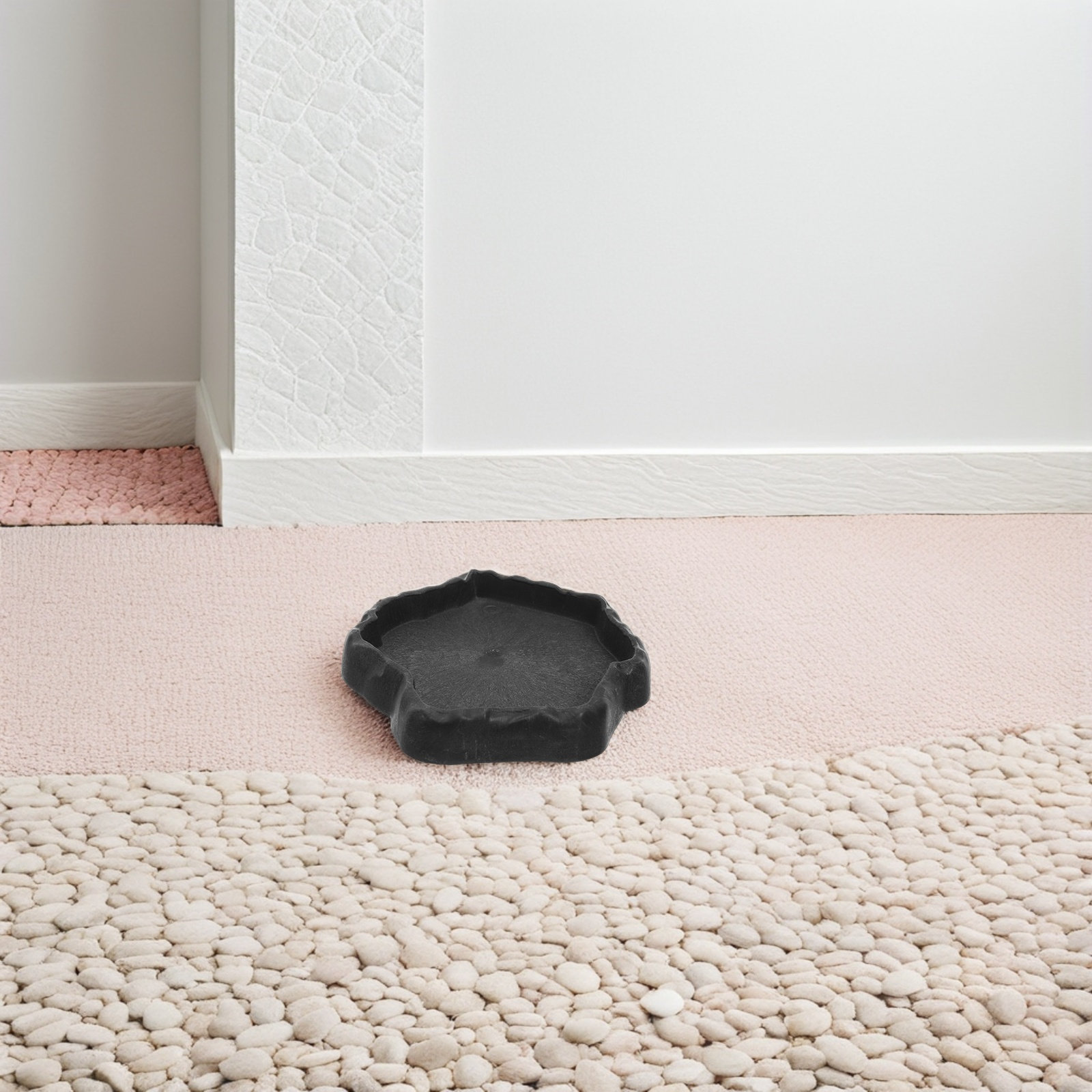 Natural Rock Reptile Feeder Bo - Water Dish Reptile 评论和价格
