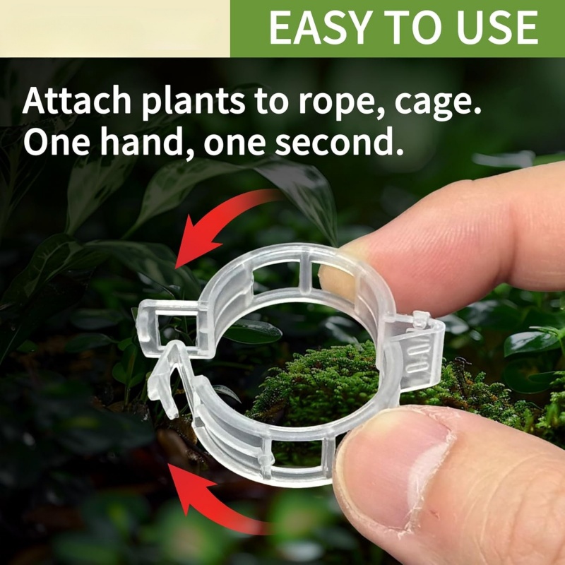 500Pcs Plastic Plant Support C - Vine Climbing Plastic 评论和价格